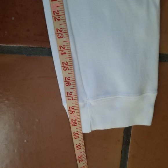 Moda International Victoria's Secret White Cuffed Trackpant - Picture 3 of 7